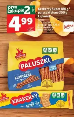 Topaz Krakersy Super paluszki stone Lajkonik oferta