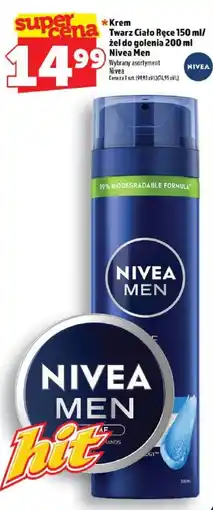 Topaz Krem Twarz Ciało Ręce Nivea Men oferta