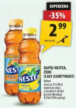 Arhelan Napój Nestea, Zero oferta