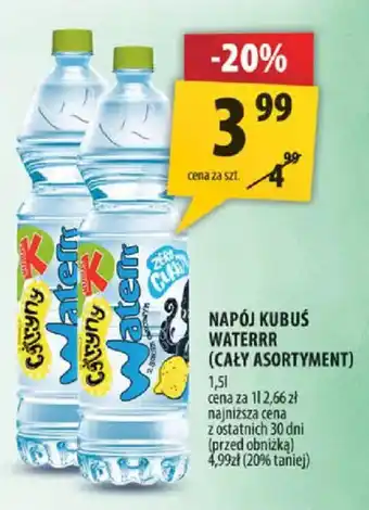 Napój Kubus Waterrr