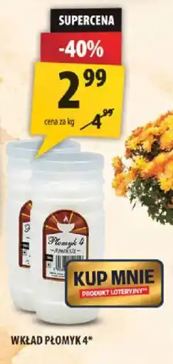 Arhelan Wkład Płomyk 4* oferta