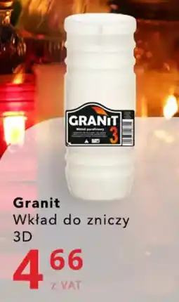 Poczta Polska Granit Wkład do zniczy 3D oferta