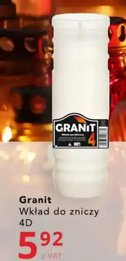 Poczta Polska Granit Wkład do zniczy 4D oferta