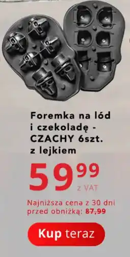 Poczta Polska Foremka na lód i czekoladę - CZACHY 6szt. z lejkiem oferta