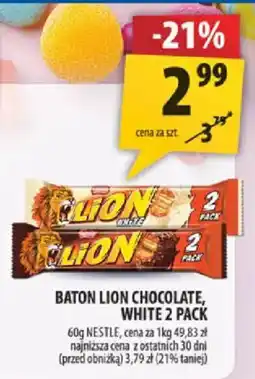 Arhelan Baton Lion Chocolate, White 2 Pack oferta