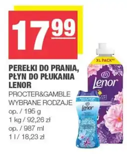 EuroSPAR Perełki do prania, płyn do płukania Lenor oferta