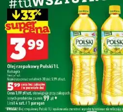 Topaz Olej rzepakowy Polski oferta
