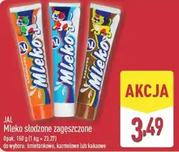 ALDI Mleko słodzone zagęszczone oferta