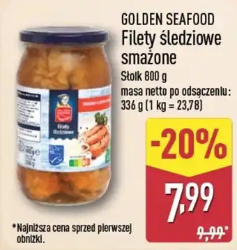 ALDI Golden Seafood Filety śledziowe smażone oferta