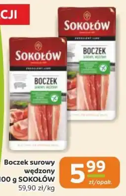 Gama Boczek surowy wędzony SOKOŁÓW oferta
