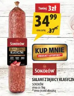 Arhelan Salami z Dębicy Klasyczne Sokółów oferta