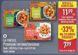 ALDI LA FINESSE Przekąski serowe/mrożone oferta