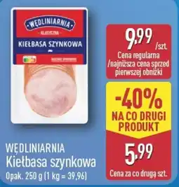 ALDI Wędliniarnia Kiełbasa szynkowa oferta