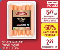 ALDI Wędliniarnia Premium Parówki z szynki oferta