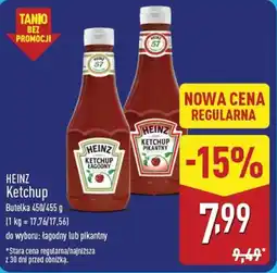 ALDI HEINZ Ketchup oferta