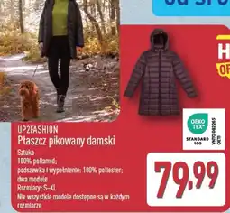 ALDI Płaszcz pikowany damski UP2FASHION oferta