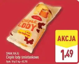 ALDI Ciepłe lody śmietankowe oferta