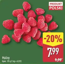 ALDI Maliny oferta