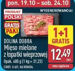 ALDI Mięso mielone z łopatki wieprzowej oferta