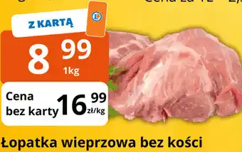 Łopatka wieprzowa bez kości