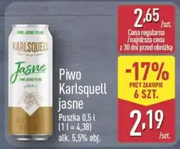 ALDI Piwo Karlsquell jasne oferta