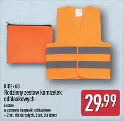 ALDI RIDE+GO Rodzinny zestaw kamizelek odblaskowych oferta
