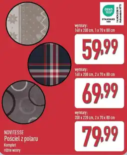 ALDI Novitesse pościel z polaru oferta