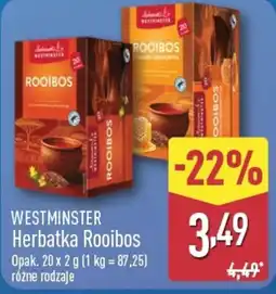 ALDI Herbatka Rooibos oferta
