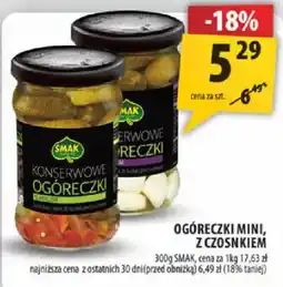 Arhelan Ogórki Mini z Czosnkiem oferta