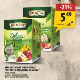Arhelan Herbata Zielona Pigwa Granat, Pure Green, Truskawka Gravola* oferta