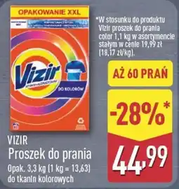 ALDI Vizir Proszek do prania oferta