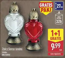ALDI Znicz Serce średni oferta