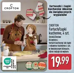 ALDI Fartuch/łapki kuchenne CROFTON oferta