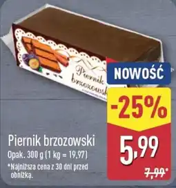 ALDI Piernik brzozowski oferta