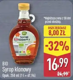 ALDI Syrop klonowy oferta
