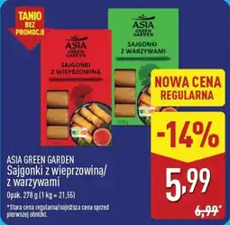 ALDI Asia Green Garden Sajgonki z wieprzowiną / z warzywami oferta