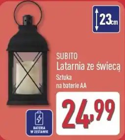 ALDI Latarnia ze świecą oferta