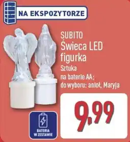 ALDI Świeca LED figurka oferta