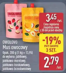 ALDI OWOLOVO Mus owocowy oferta