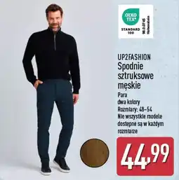 ALDI UP2FASHION Spodnie sztruksowe męskie oferta