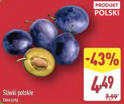 ALDI Śliwki polskie oferta
