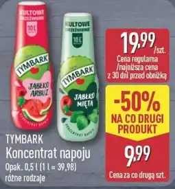 ALDI Tymbark Koncentrat napoju oferta