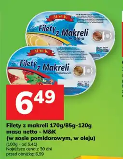 Hitpol Filety z makreli M&K oferta