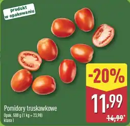 ALDI Pomidory truskawkowe oferta