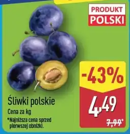 ALDI Śliwki polskie oferta