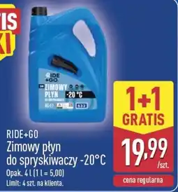 ALDI RIDE+GO Zimowy płyn do spryskiwaczy oferta
