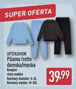 ALDI UP2FASHION Piżama frotte damska/męska oferta