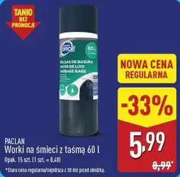 ALDI Worki na śmieci z taśmą oferta