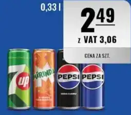 Eurocash 7up, Mirinda, Pepsi, Pepsi Zero Sugar oferta