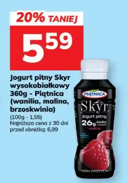 Hitpol Jogurt pitny Skyr wysokobiałkowy oferta